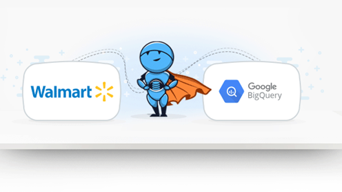 Walmart to Google BigQuery