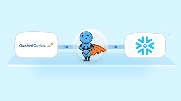 Connect Constant Contact to Snowflake in Minutes